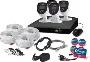 SWDVK-446804SL Swann Enforcer Home Security System, 4 Channel 4 Camera DVR CCTV