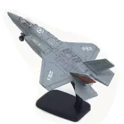 F-35 Fighter Aircraft With Sound Light Model Toy Pull Back Go Airplane Kids Boys Gifts Blue