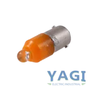 Eaton E22LED612ON Pilot Light 6/12V 22.5 mm LED Orange Continuous Series E22