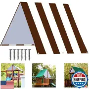 ABCCANOPY 43"X90" Swing Set Replacement Tarp for Playgrounds, Shade Screens (