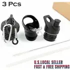 3 Pcs sport twist lid for Hydro Flask Standard Mouth Water Bottle 12,18,21,24 OZ