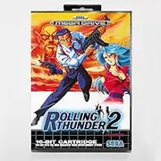 Royal Retro Rolling thunder 2 16 bit SEGA MD Game Card With Retail Box For Sega Mega Drive For Genesis