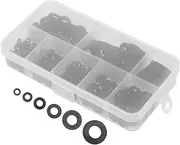 500pcs Flat Washers Assortment Kit Nylon Washers for Screws Marine Use M2-m10