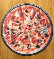 Thin slice Pizza Kutter Slipmat Turntable 12" set Of 2