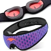 [Manta Sleep] Manta Pro Sleep Mask - 100% Light Blocking Sleep Mask for Side Sleepers, Breathable and Comfortable for Sleep/Travel/Nap/Shift Work