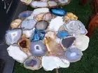 Luxury Agate Stone Bar Counter Table Handcrafted Living Room Dining Area Decor