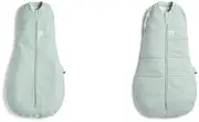 Ergopouch Organic Cotton Cocoon Swaddle Bag Bundle, 1.0 & 2.5 TOG, for 03-06 ...