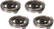 uxcell Drill Press Spring Drill Press Quill Feed Return Coil Spring Assembly Spring Steel Chemical Blackening Finish 980mm Expand Long 45 x 7 x 0.7mm 4 Pcs