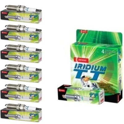 DENSO 6pc Iridium TT Spark Plug For 2007-2013 Toyota FJ Cruiser 4.0 LBNIY (for: Toyota)