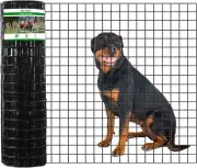 36 in X 50 Ft PVC Coated Welded Wire Fencing 2" X 2" Garden Mesh Roll