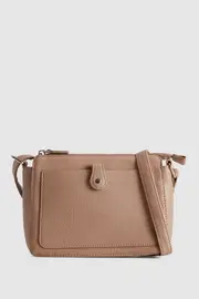 Tab Pocket Crossbody Bag