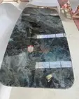 Labradorite Stone Table Top for Coffee Table/Dining Table Bed Side Table Top Art