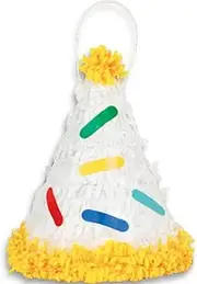 Unique Party 25626 Mini Party Hat Pinata Favour Decoration, Multicolour