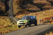 Jari Matti Latvala (FIN) Ford Focus WRC on Stage 10 Rally Car 2008 Photo 1