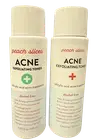 Peach Slices Acne Exfoliating Toner 2% Salicylic Acid BHA AHA 2 Pack EXP 08/25