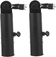 DINHEAROM 2pcs Adjustable Golf Umbrella Holder for Push Cart Portable Clip Stand for Secure Stability Lightweight and Convenient Umbrella Mounting for Golfers