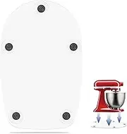 Mixer Slider Mat Compatible for 4.5 QT Tilt Head Stand Mixer Acrylic Mixer Mover Slider Pad Flexible Kitchen Appliance Slider Mat 13.38x8.26x0.4inch