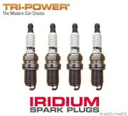 IRIDIUM SPARK PLUGS - for Daihatsu Applause A101 1.6L carby HD-F TRI-POWER (for: Daihatsu)