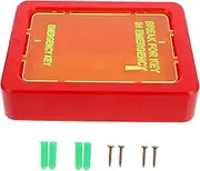 Homoyoyo 1 Set Fire Extinguisher Cabinet Emergency Key Storage Box Wall Mounted Holder for Keys Cards Organizer for Home Office Quick Access for Emergency Situations