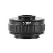 C Mount Adapters Lens 0.35X For Trinocular Stereo Microscope Camera Of Vision