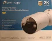 TP-Link/Tapo 2K Battery-Powered Indoor/Outdoor Security Camera - New