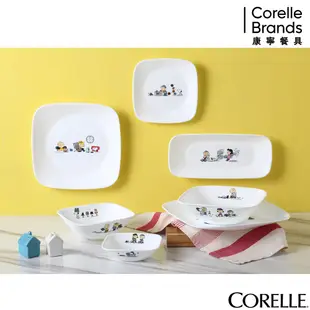 【美國康寧】CORELLE SNOOPY方形10吋平盤