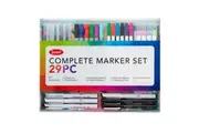 29pc Jasart Complete Marker Drawing Set Art Craft Sketch Colouring Supplies