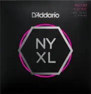 D'Addario Long Scale, Regular Light 5-String, 45-130 Bass Guitar Strings