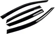Window Deflector Window Visor Rain Guard Vent Sun Shade Compatible for Honda Civic Hatchback 10th Gen FC FK 2016 2017 2018 2019 2020 2021
