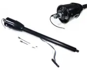 32" BLACK TILT STEERING COLUMN FLOOR SHIFT NO KEY 32 INCH (for: Ford)