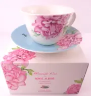 Royal Albert Miranda Kerr Everyday Friendship Teacup and Saucer Blue RRp$59.95