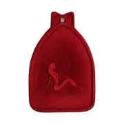 NEW! Pretty Lady Velvet Fender Mudflap RED Lowrider Bicycles Cruiser Bicycle
