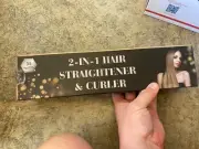 2 In 1 Hair Straightener + Curling Iron - 35W