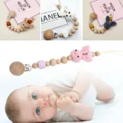 Dummy Clip Pacifier Chain Clip Holder Baby Boys Girls Nursing Teether Soother
