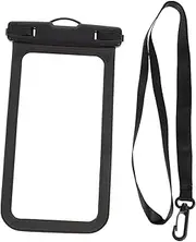 BEBEMOKO Mobile Waterproof Bag Phone Wallet Waterproof Storage Tote Impermeable Board Waterproof Dry Bag Holder Bags Waterproof Case Waterproof Pouch Fireproof Clear Storage Bag Black