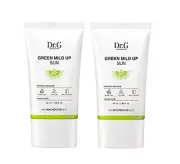 2 x Dr.G Green Mild Up Sun Plus SPF50+ PA++++ 35ml