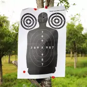 Target Papers Human Body Shape Targets for Bow Arrows Archery Shooting Hunting