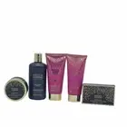 Baylis & Harding 5 Piece Set Mulberry Fizz Body Wash Lotion Gift Set Bath