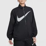 NIKE 耐吉 女款 上衣 外套 風衣外套 防風 舒適 黑色 DX5865010