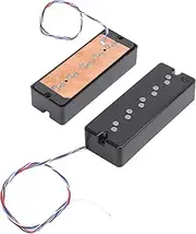 5 String Bass Pickup Set,Double Pickup Set GMB33 for Guitar Bass Instrument Equipment,String Instrument Accessories