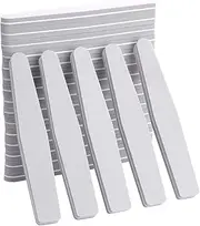 20Pcs Nail Buffer Block Sponge Washable Double Sided 100/180 Sanding Buffing Files (Gray)