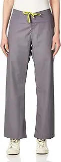 [WonderWink] Men's Petite Origins Papa Unisex Scrub Pant, Pewter, Large, Pewter, Large
