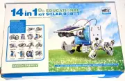 Green Energy STEM 14-in-1 Educational Solar Robot Kit 14 Different Solar Robots
