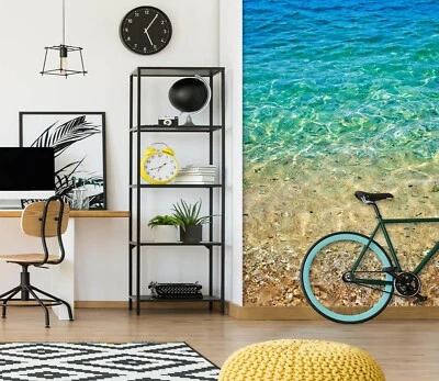 3D Sun Beach ZHUA1592 Wallpaper Wall Murals Removable Self-adhesive Ann 24