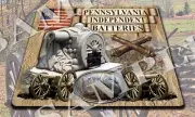 Pennsylvania Independent Batteries Gettysburg American Civil War Themed mousepad