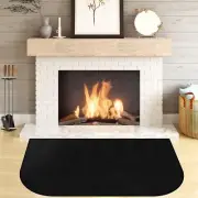 Fireplace Mat, Hearth Rug Fireproof, Fireplace Floor Mat, Fireproof Rug for F...