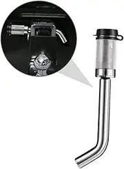 Garneck Trailer Hitch Receiver Lock Heavy Duty Theft Elbow Style Hitch Pin Lock for Receivers Easy Installation Durable Solid Construction Suitable for Cars