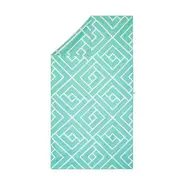 Quick-Dry Waffle Weave Microfibre Bath Towel – Mint , 150x80cm | Newlyfe