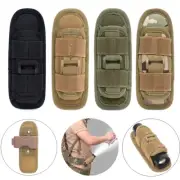Torch Carry Belt Pouch LED Flashlight Holder 360 Degrees Rotatable Nylon Holster