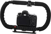 DOITOOL Foldable Smartphone Video Rig Phone Video Stabilizer Grip Camera Fixator Rack for Outdoor Recording